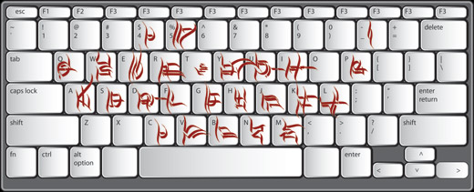 RaseDowne Optional hidden glyphs