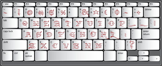 SkinArt font Capitol Letters