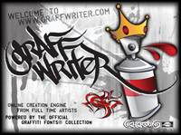 Graffwriter.com Powered by Graffiti Fonts