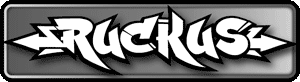 Ruckus graffiti font title