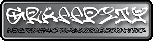 Graffpity graffiti font title image